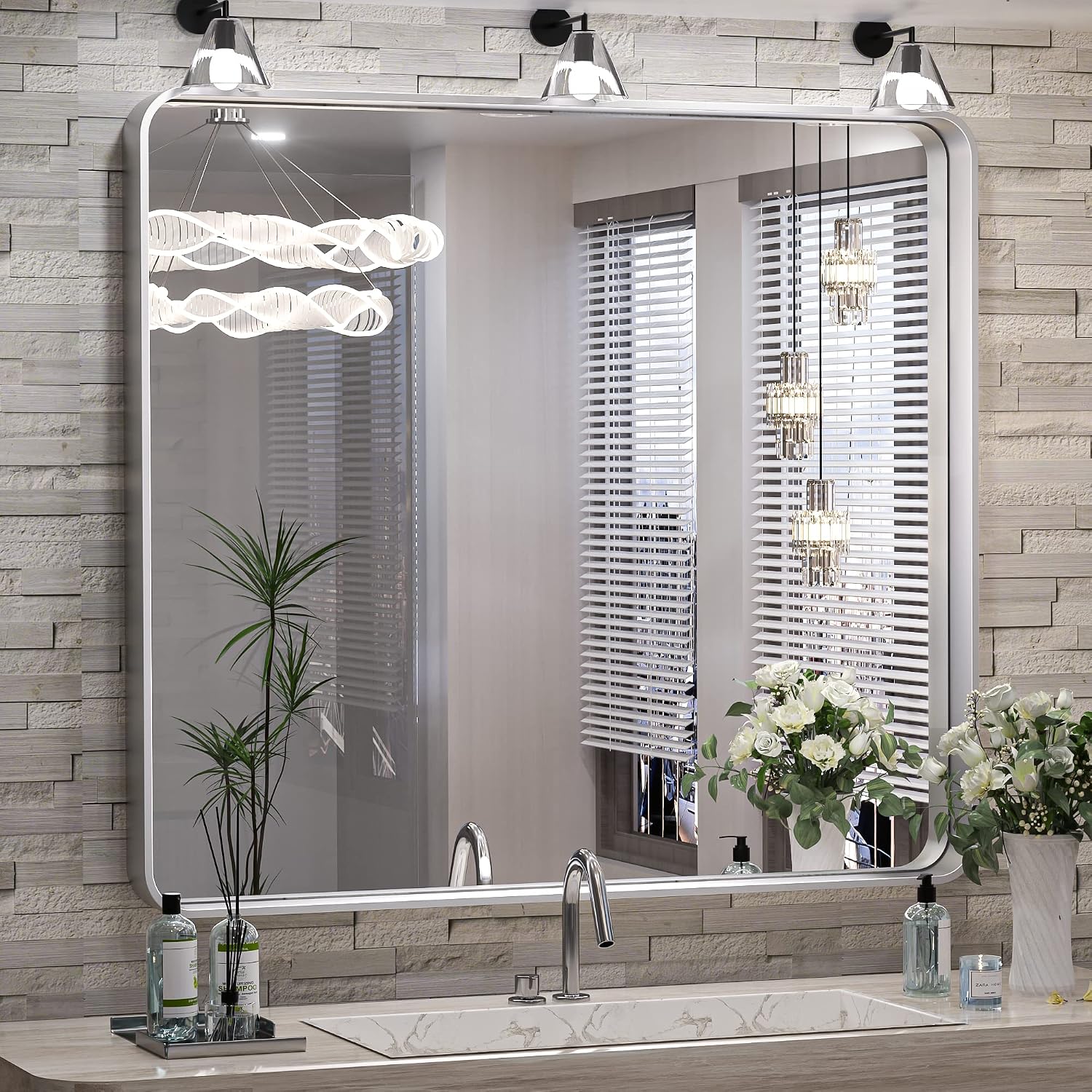 36" Framed Vanity Mirror