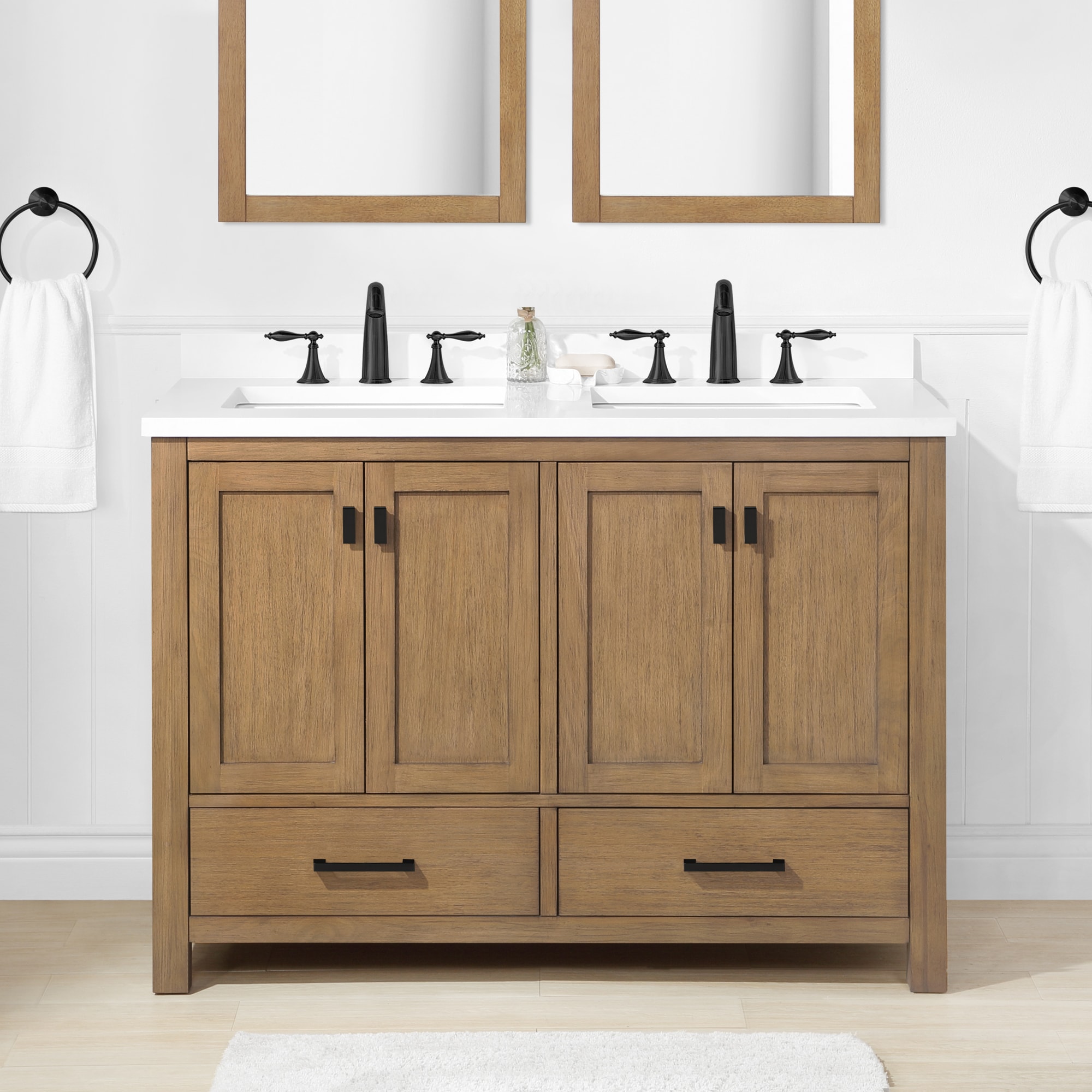 48" Double Vanity Cabinet